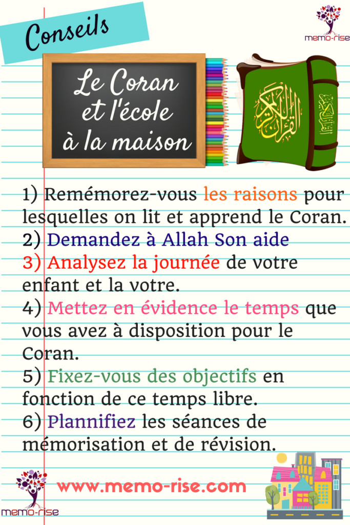 Laisser Le Coran Tourner à La Maison Le Coran et l'école à la maison - memo-rise.com